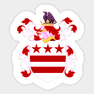 George Washington Coat of Arms Sticker